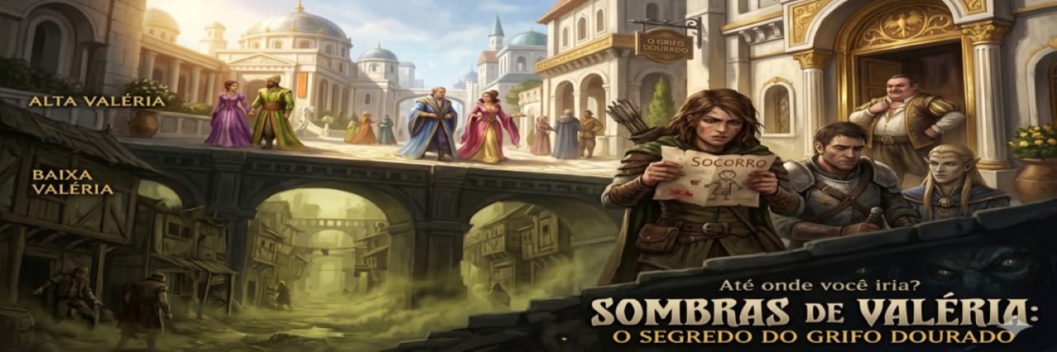 Sombras de Valéria: O Segredo do Grifo Dourado